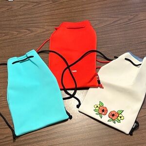 Triangl Neoprene Backpack Bags Bundle of 3 For Swimsuits